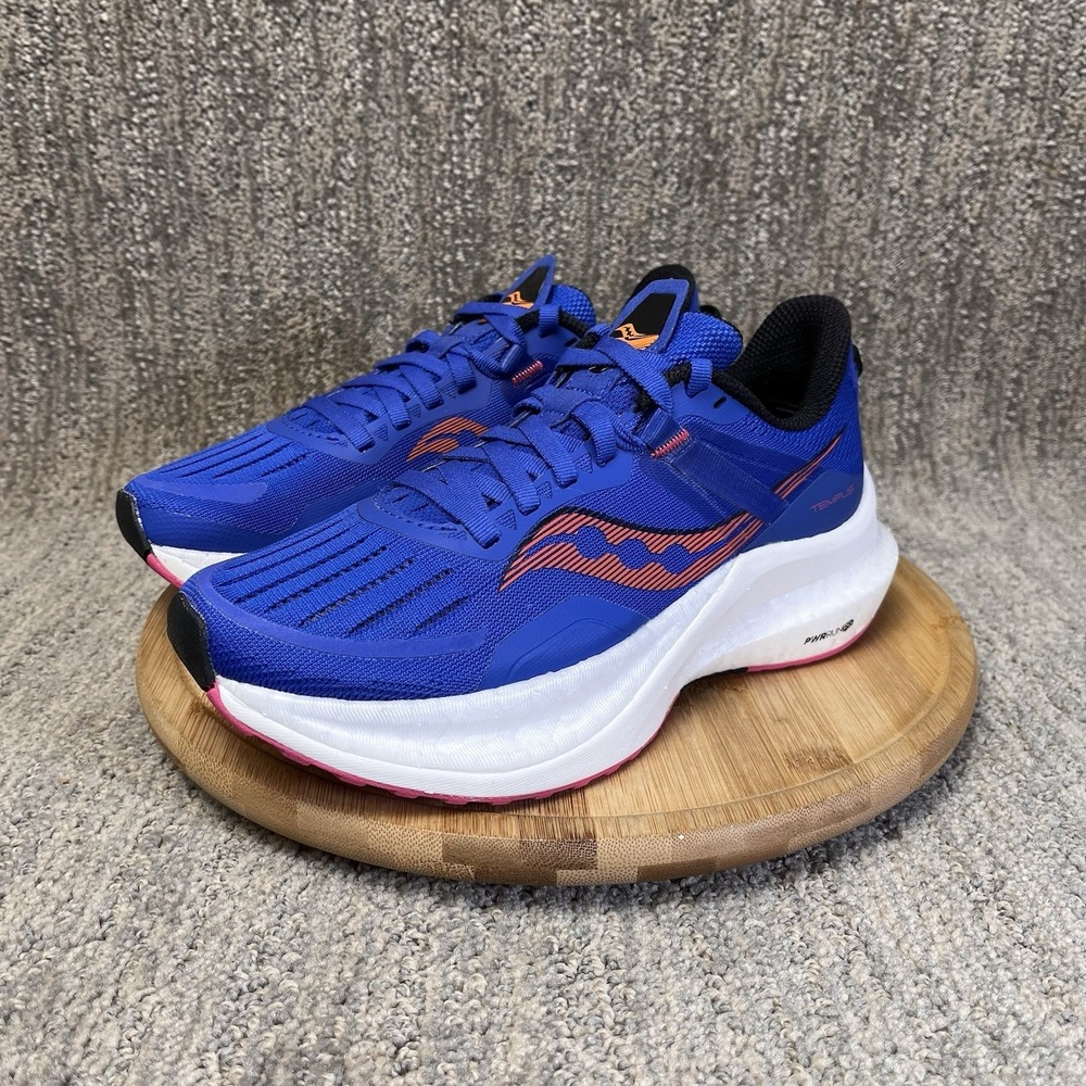 NEW Saucony Tempus Women's Size 6 Blue Running Sneaker Athletic Shoes S10720-125